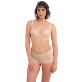 Wacoal Raffine Plung Bra -Frappe